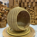 Ninho Suspenso de Vime para Gatos PatinhaPlus©