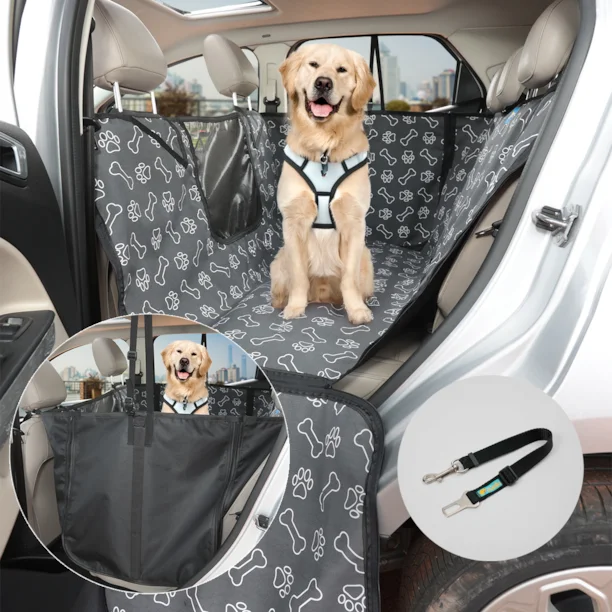 Capa pet impermeável Maxi Car + Tela para levar cães no carro