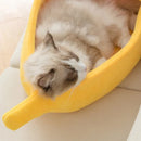Banana Bed - Cama de Gato e Cachorro Estilo Banana